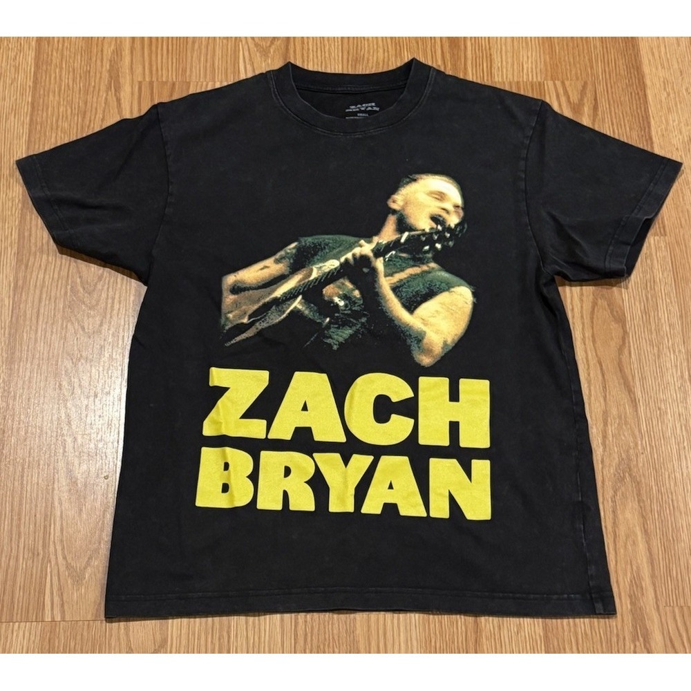 Zach Bryan Quittin Time Tour T-Shirt S Official Merch One of These Days 2024